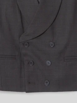 Silbon Formal Y Etiqueta·Chalecos|Formal Y Etiqueta·Chaqués Y Esmoquin-Chaleco vestir stretch cuello redondo Gris