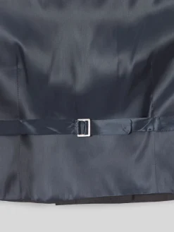 Silbon Formal Y Etiqueta·Chalecos|Formal Y Etiqueta·Chaqués Y Esmoquin-Chaleco vestir stretch cuello redondo Gris