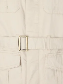 Silbon Smart Casual·Abrigos Y Cazadoras-Chaqueta cinturon Beige