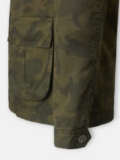 Silbon Smart Casual·Abrigos Y Cazadoras-Chaqueta militar camuflaje Verde