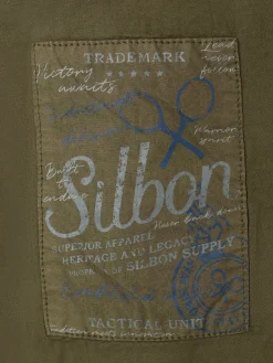 Silbon Smart Casual·Abrigos Y Cazadoras-Chaqueta militar camuflaje Verde