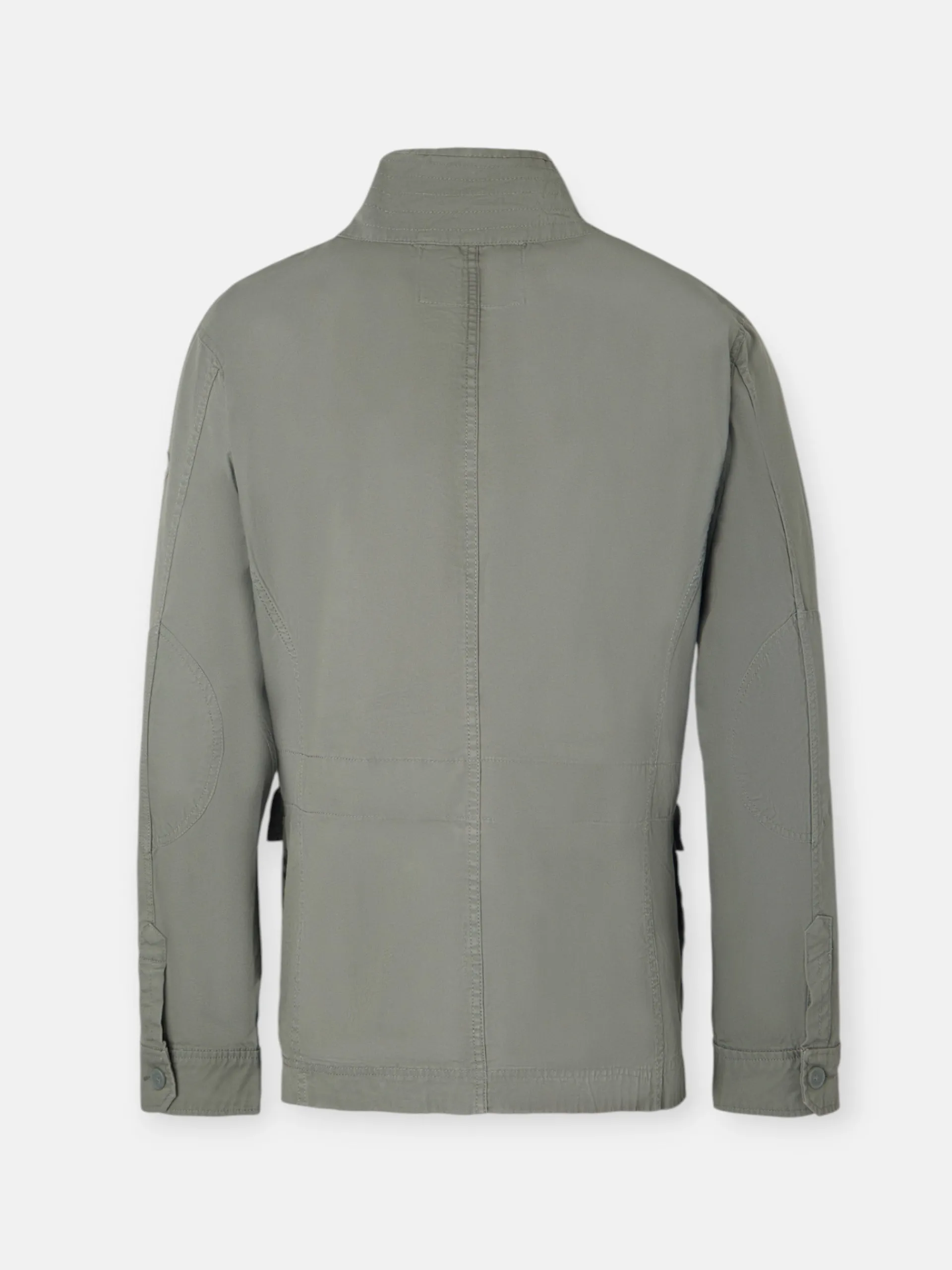 Silbon Smart Casual·Abrigos Y Cazadoras-Chaqueta militar parches dye Verde