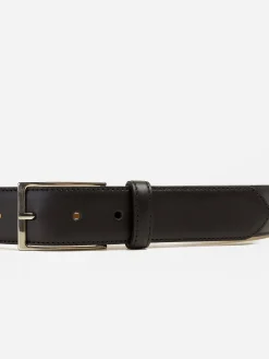 Silbon Pequeña Marroquinería·Cinturones, Tirantes Y Gemelos-Cinturon vestir piel Negro