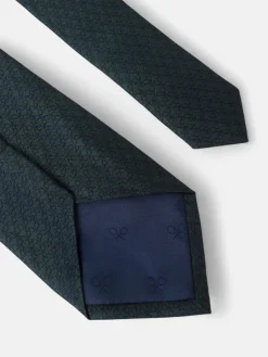 Silbon Accesorios·Corbatas, Pajaritas Y Pañuelos-Corbata motivo multiraquetas Verde