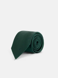 Silbon Accesorios·Corbatas, Pajaritas Y Pañuelos-Corbata motivos raquetas Verde