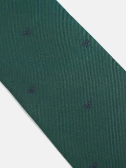 Silbon Accesorios·Corbatas, Pajaritas Y Pañuelos-Corbata motivos raquetas Verde