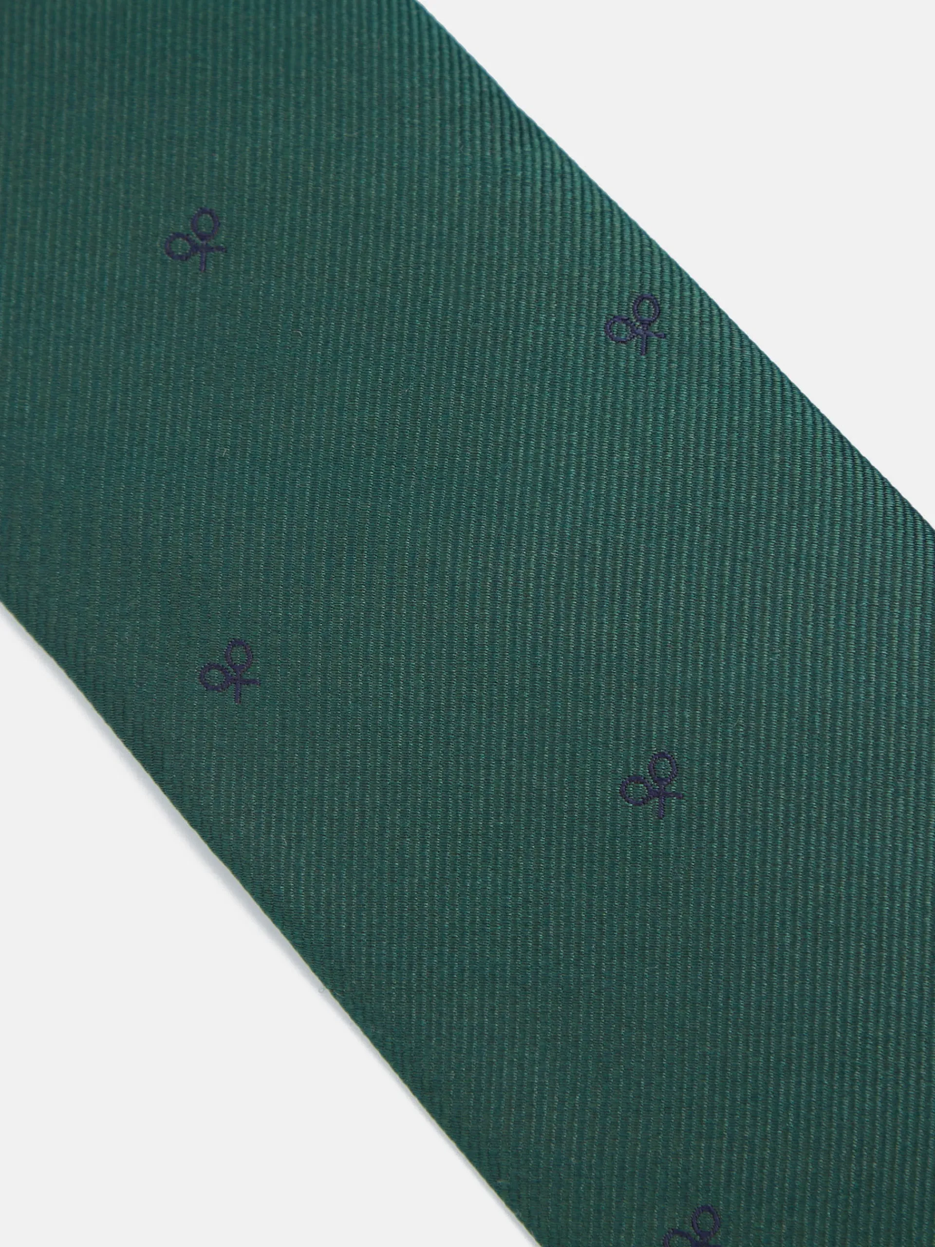 Silbon Accesorios·Corbatas, Pajaritas Y Pañuelos-Corbata motivos raquetas Verde