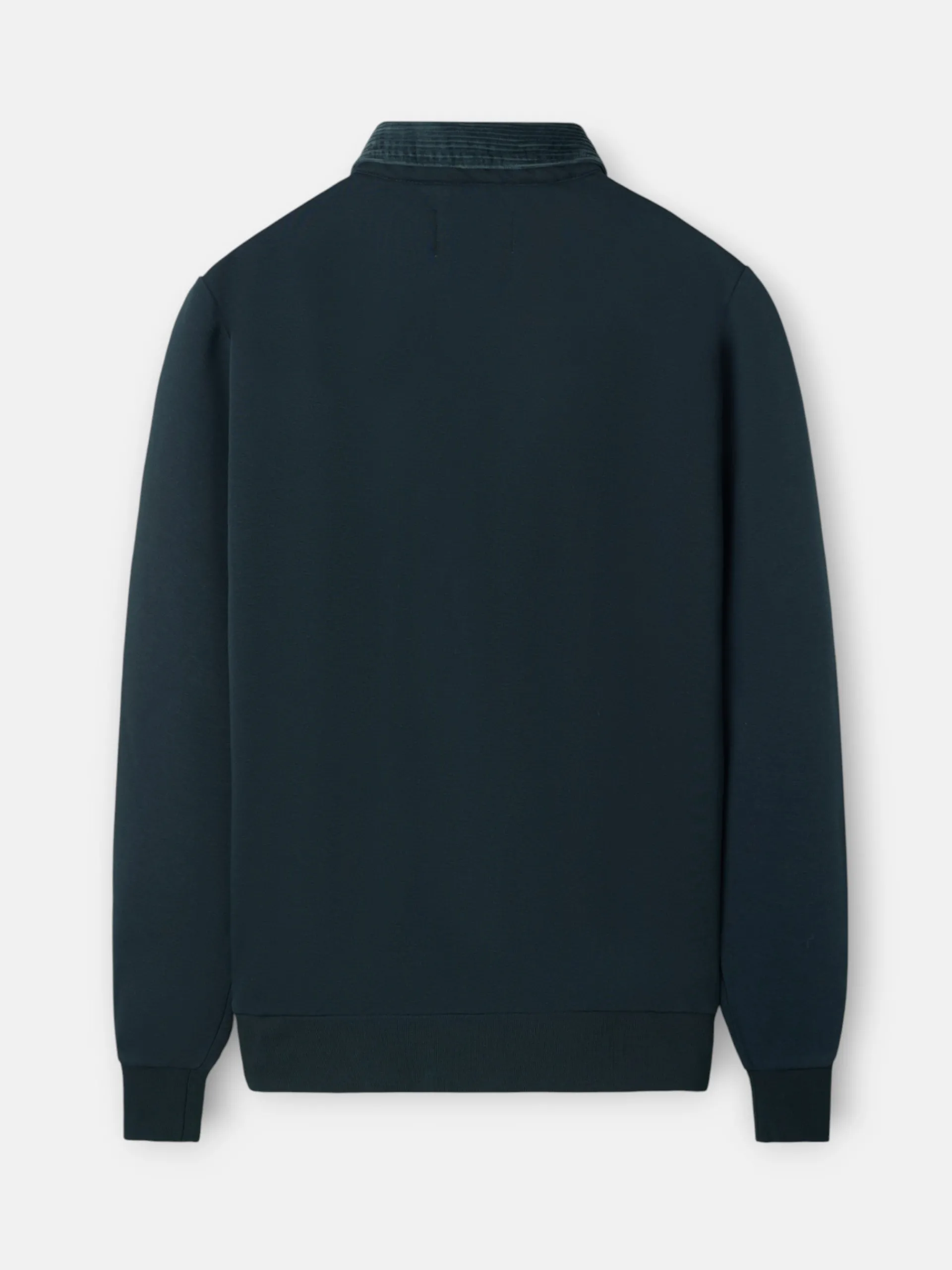 Silbon Smart Casual·Abrigos Y Cazadoras-Forro polar canguro verde medio Verde medio