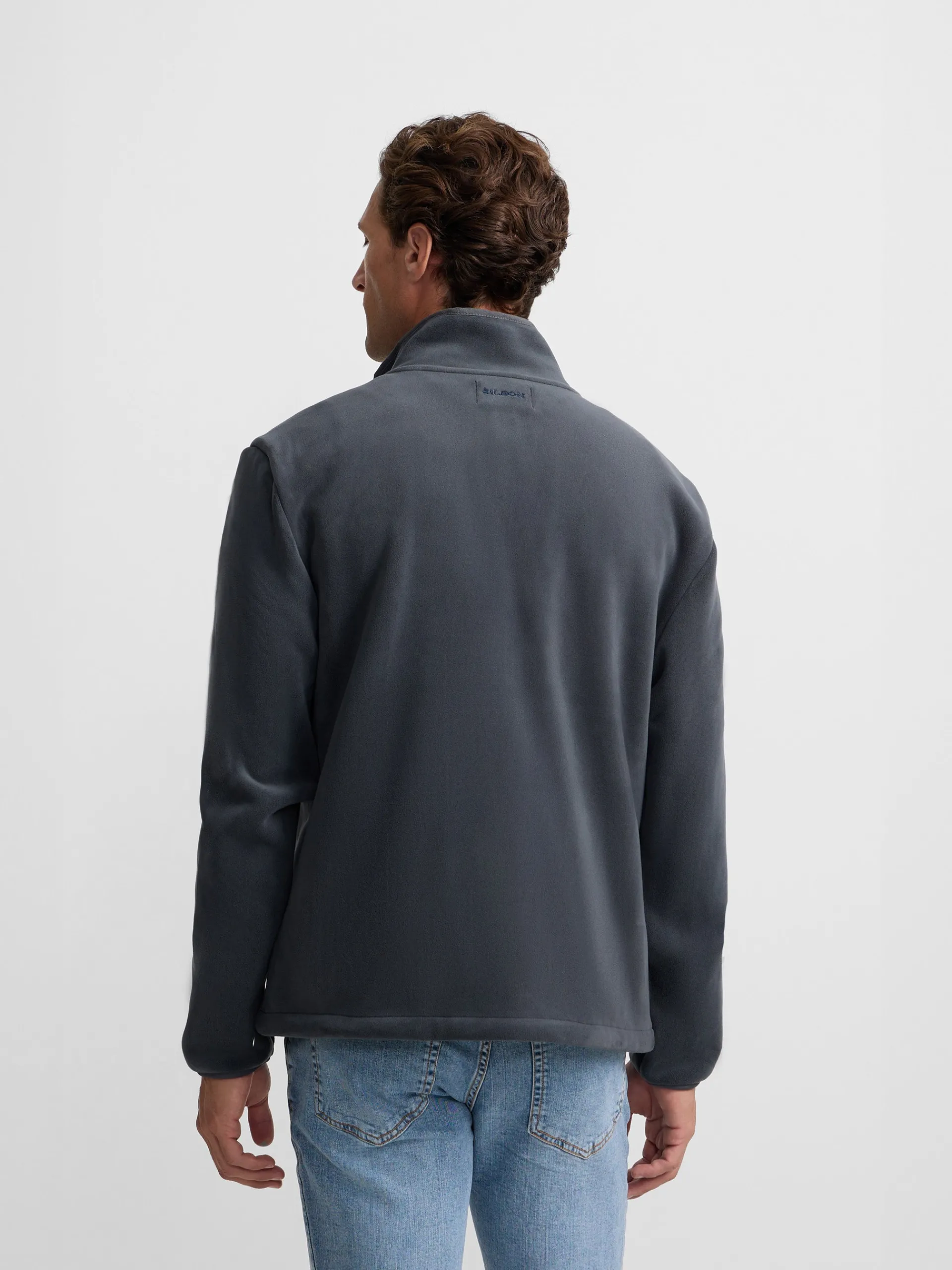 Silbon Smart Casual·Abrigos Y Cazadoras-Forro polar clasico Gris