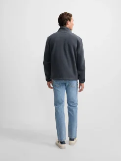 Silbon Smart Casual·Abrigos Y Cazadoras-Forro polar clasico Gris