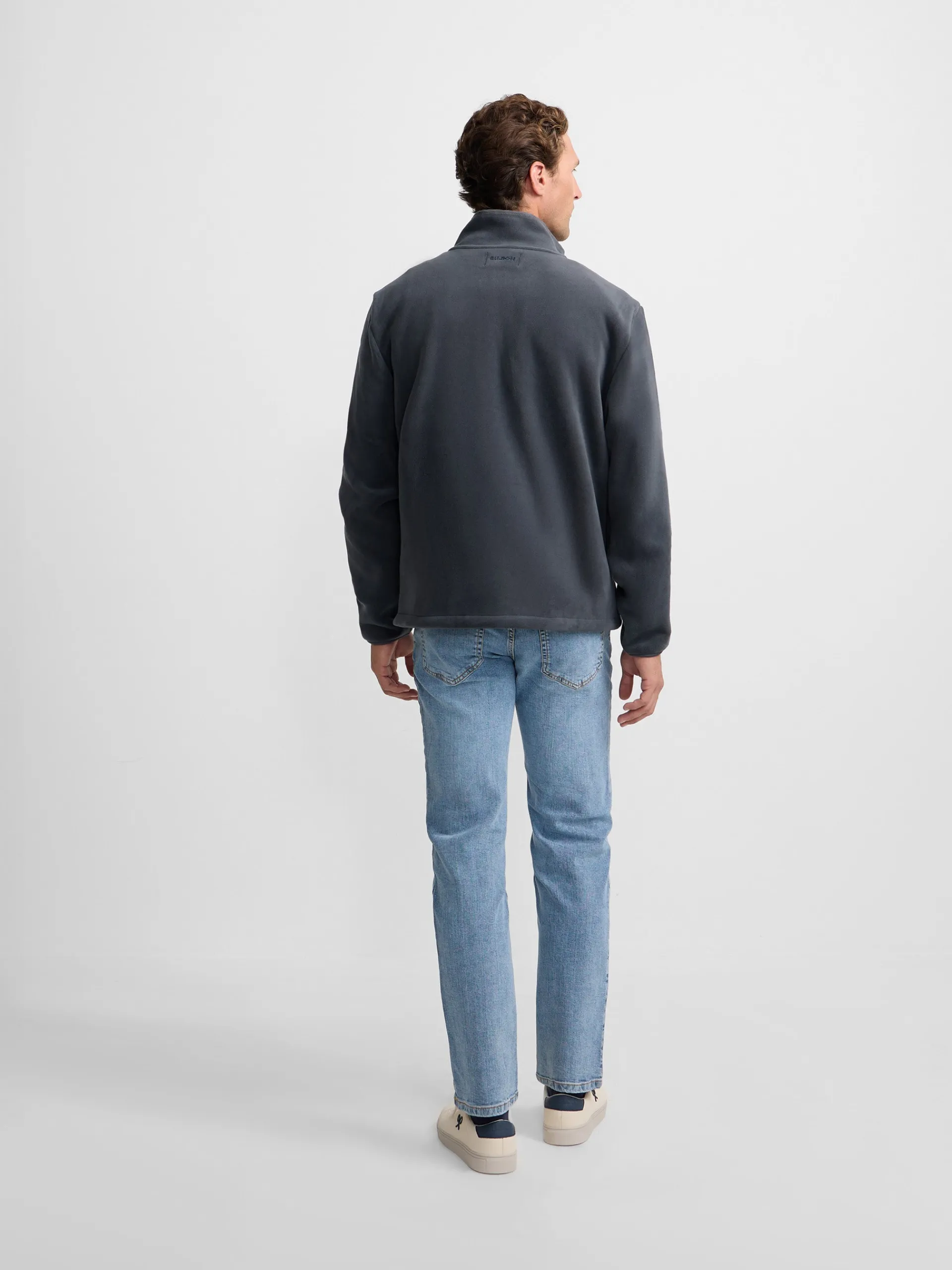 Silbon Smart Casual·Abrigos Y Cazadoras-Forro polar clasico Gris