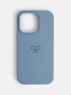 Silbon Fundas De Iphone|Pequeña Marroquinería·Fundas Iphone-Funda IPHONE 14 PRO azul medio