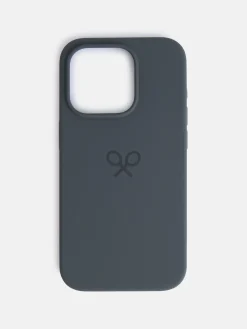 Silbon Fundas De Iphone|Pequeña Marroquinería·Fundas Iphone-Funda IPHONE 15 PRO Gris