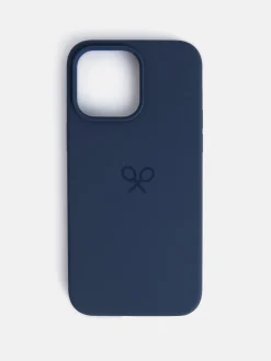 Silbon Fundas De Iphone|Pequeña Marroquinería·Fundas Iphone-Funda IPHONE 14 PRO MAX azul marino Azul marino