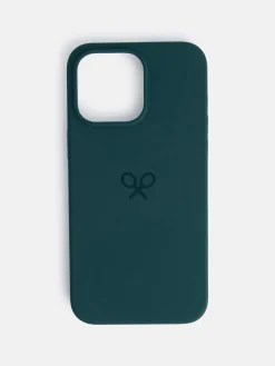 Silbon Fundas De Iphone|Pequeña Marroquinería·Fundas Iphone-Funda IPHONE 15 PRO MAX verde oscuro Verde oscuro