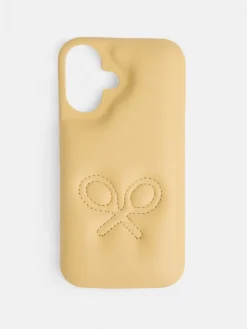Silbon Fundas De Iphone-Funda movil raqueta amarilla Amarillo