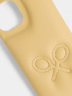 Silbon Fundas De Iphone-Funda movil raqueta amarilla Amarillo