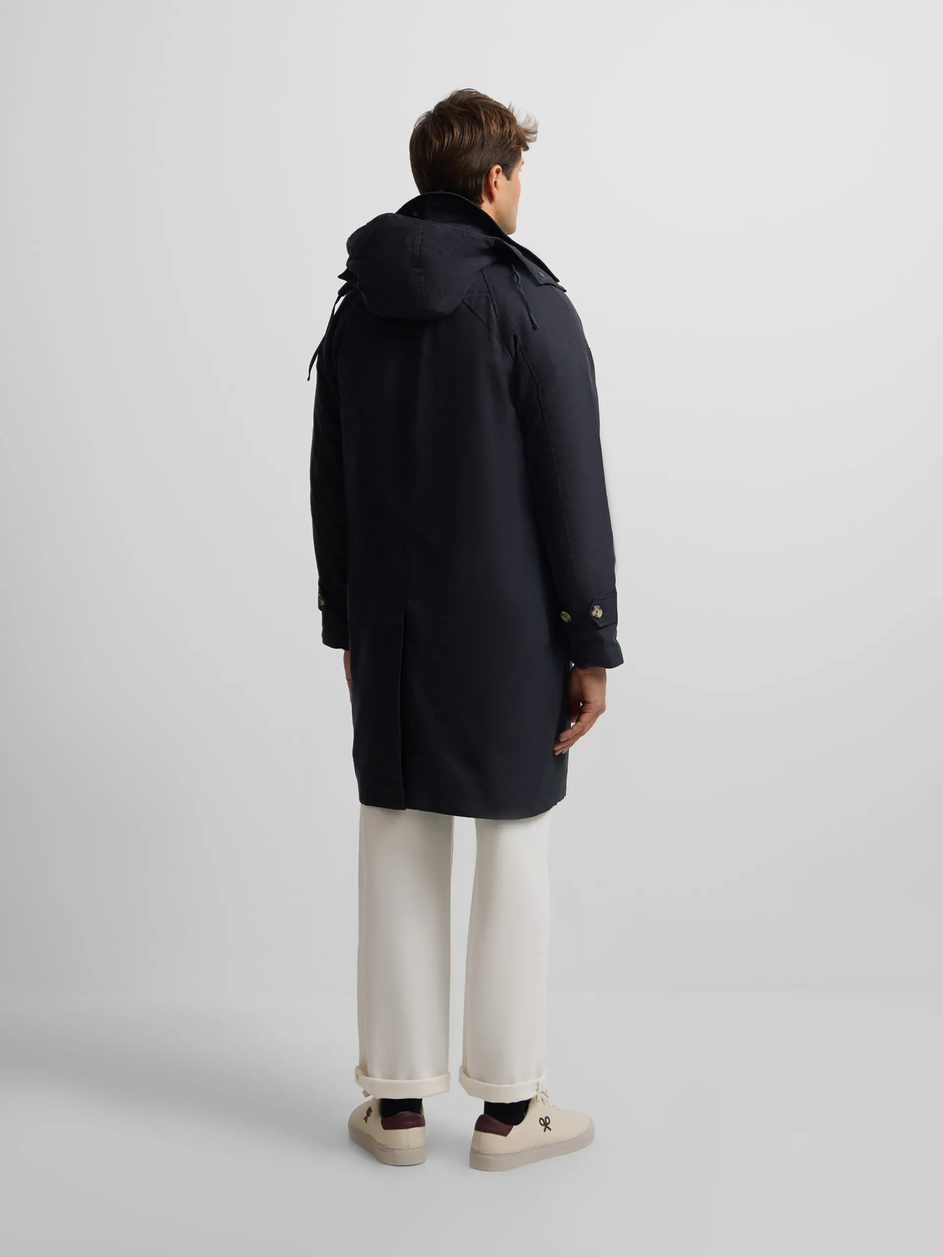 Silbon Smart Casual·Abrigos Y Cazadoras-Gabardina azul marino Azul marino