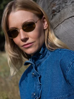 Silbon Gafas De Sol Y Cordones-Gafa de sol MOX unique doradas Dorado