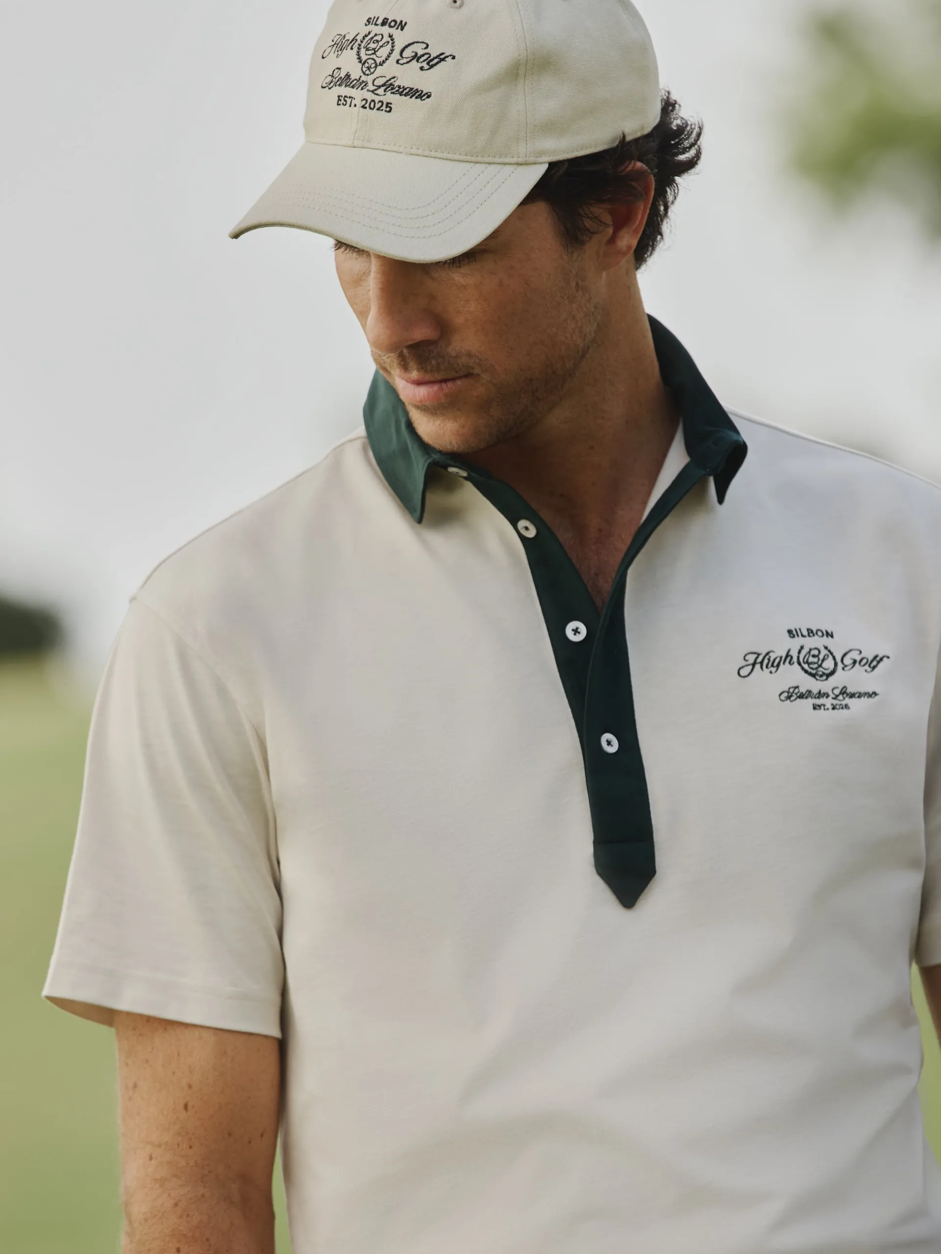 Silbon Accesorios·Gorras Y Sombreros-Gorra Beltran Lozano High Golf Beige