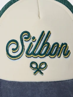 Silbon Gorras Y Gorros-Gorra kids trucker logo bicolor azul marino Azul&nbsp;marino