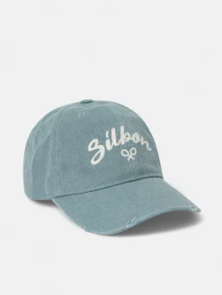 Silbon Accesorios·Gorras Y Sombreros-Gorra desgastada Verde