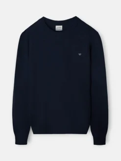 Silbon Smart Casual·Jerséis Y Cárdigan-Jersey clasico warm azul marino Azul marino