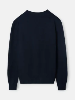 Silbon Smart Casual·Jerséis Y Cárdigan-Jersey clasico warm azul marino Azul&nbsp;marino