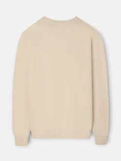 Silbon Smart Casual·Jerséis Y Cárdigan-Jersey clasico warm Crema