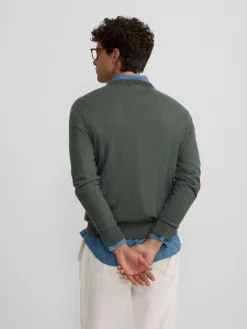 Silbon Smart Casual·Jerséis Y Cárdigan-Jersey classic cuello redondo verde claro Verde claro