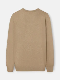 Silbon Smart Casual·Jerséis Y Cárdigan-Jersey classic cuello redondo beige oscuro Beige&nbsp;oscuro