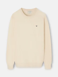 Silbon Smart Casual·Jerséis Y Cárdigan-Jersey classic cuello redondo beige claro Beige claro