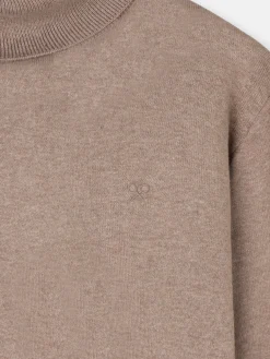 Silbon Smart Casual·Jerséis Y Cárdigan-Jersey classic cuello vuelto marron claro Marron&nbsp;claro