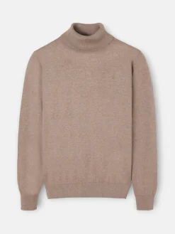 Silbon Smart Casual·Jerséis Y Cárdigan-Jersey classic cuello vuelto marron claro Marron&nbsp;claro