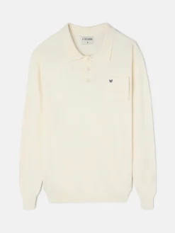 Silbon Smart Casual·Jerséis Y Cárdigan-Jersey cuello polo minilogo Beige