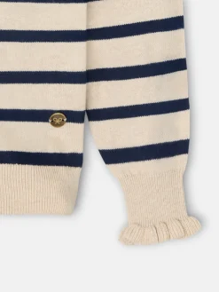 Silbon Exterior Y Punto-Jersey girl punto rayas marino Azul&nbsp;marino