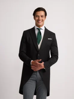 Silbon Formal Y Etiqueta·Chaqués Y Esmoquin-Levita chaque clasico stretch Negro