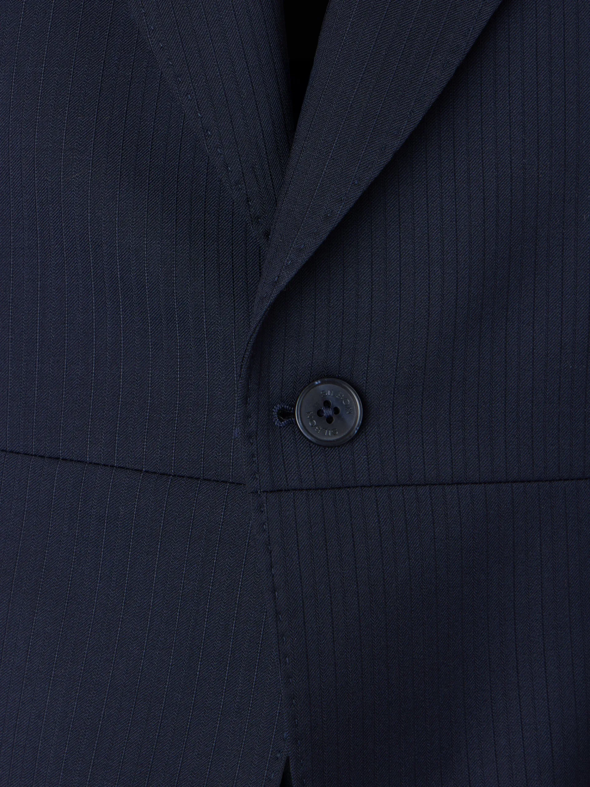 Silbon Formal Y Etiqueta·Chaqués Y Esmoquin-Levita chaque espiga azul marino Azul marino