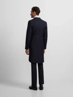 Silbon Formal Y Etiqueta·Chaqués Y Esmoquin-Levita chaque espiga azul marino Azul marino