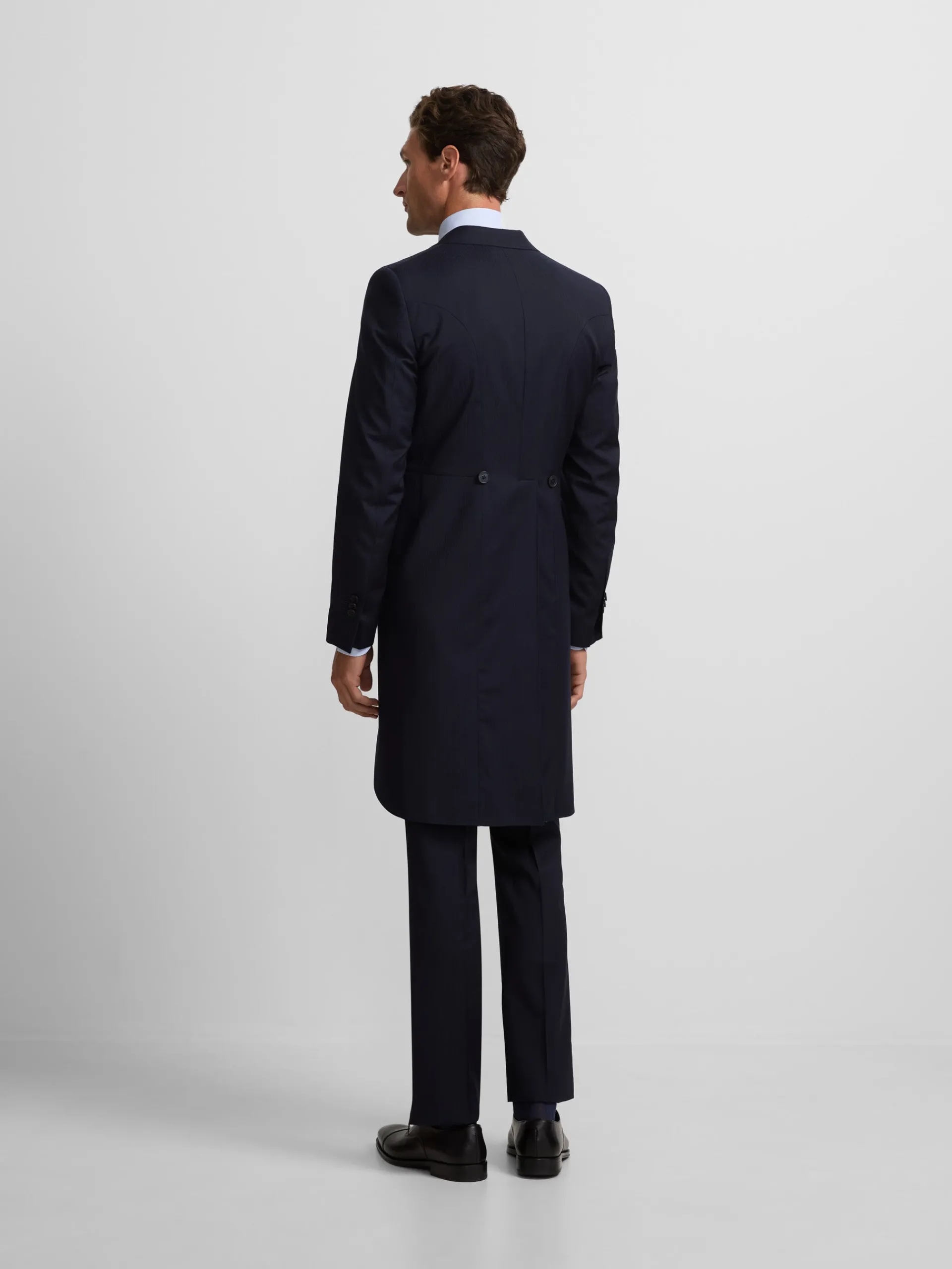 Silbon Formal Y Etiqueta·Chaqués Y Esmoquin-Levita chaque espiga azul marino Azul marino