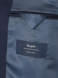 Silbon Formal Y Etiqueta·Chaqués Y Esmoquin-Levita chaque espiga azul marino Azul marino