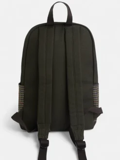 Silbon Accesorios·Mochilas, Bolsas De Viaje Y Neceseres-Mochila casual tejido cuadros Marron