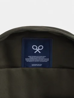 Silbon Accesorios·Mochilas, Bolsas De Viaje Y Neceseres-Mochila casual tejido cuadros Marron