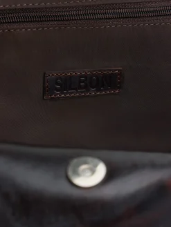 Silbon Accesorios·Mochilas, Bolsas De Viaje Y Neceseres-Mochila piel Marrón