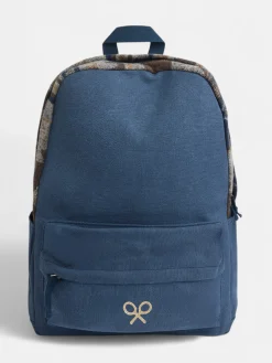 Silbon Complementos|Accesorios·Mochilas, Bolsas De Viaje Y Neceseres-Mochila sport tejido etnico azul marino Azul&nbsp;marino