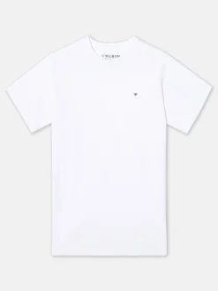 Silbon Smart Casual·Camisetas-Pack 2x camiseta miniraqueta blanca marina Azul&nbsp;marino