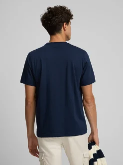 Silbon Smart Casual·Camisetas-Pack 2x camiseta miniraqueta blanca marina Azul&nbsp;marino