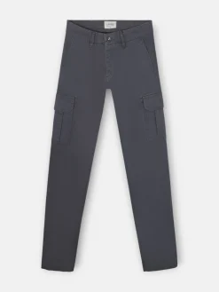 Silbon Smart Casual·Pantalones Y Vaqueros-Pantalon cargo casual gris oscuro Gris&nbsp;oscuro
