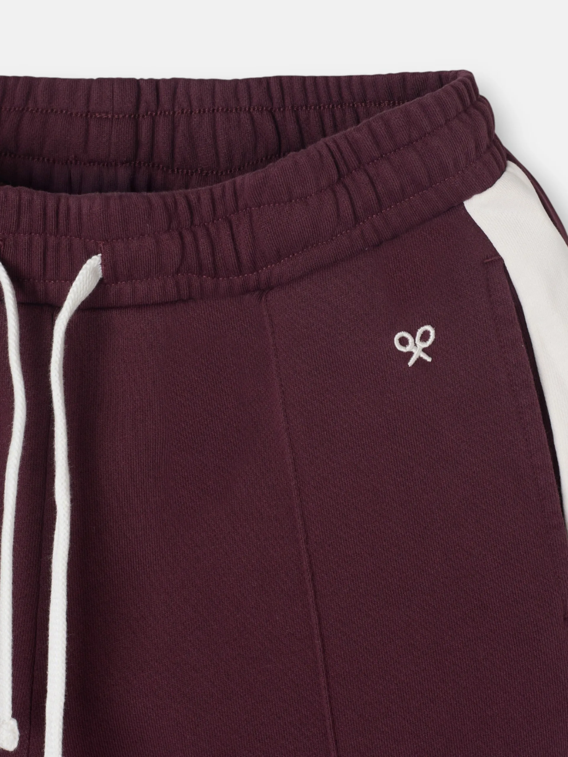 Silbon Pantalones-Pantalon chandal woman granate Burdeos