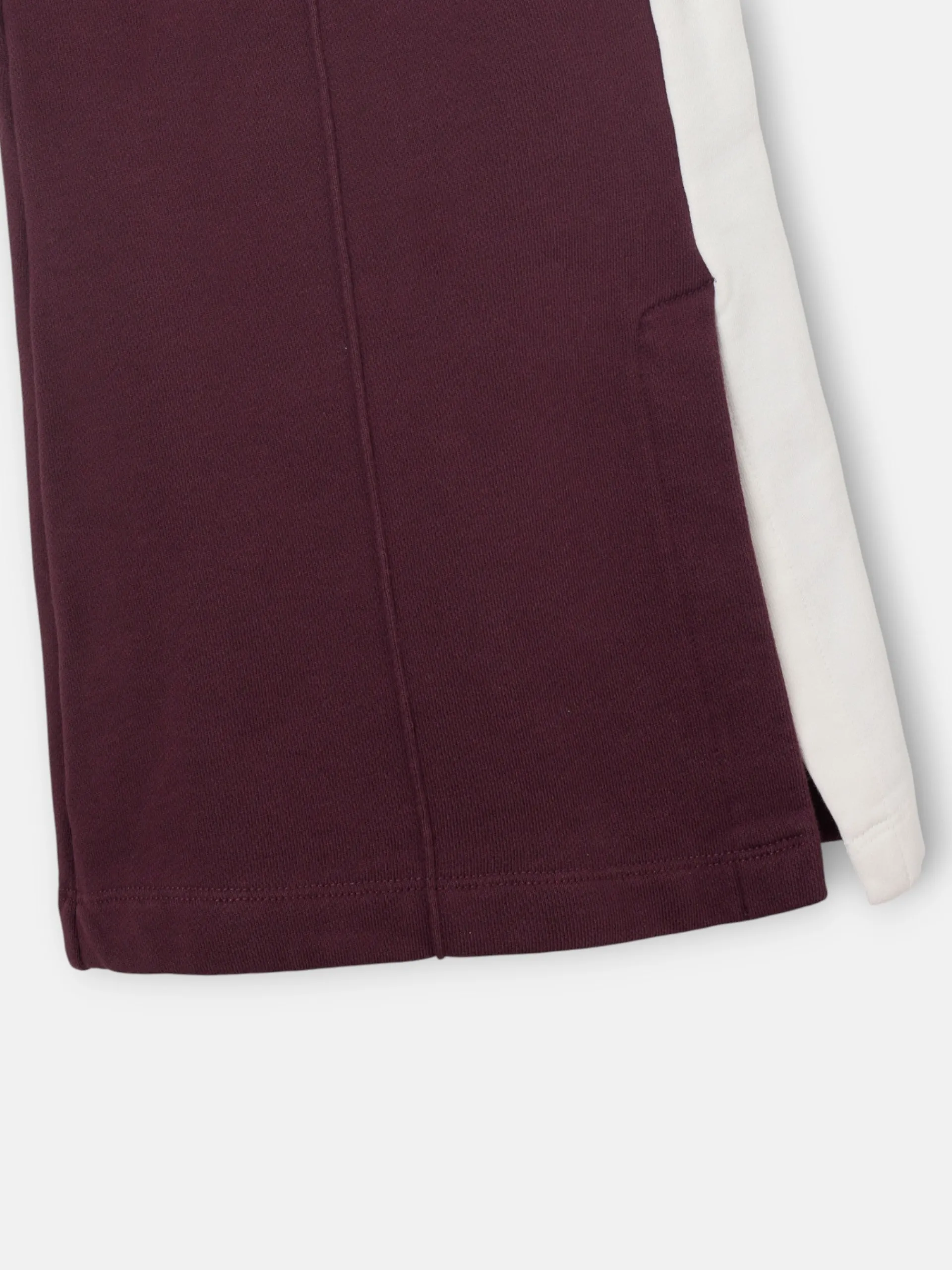 Silbon Pantalones-Pantalon chandal woman granate Burdeos